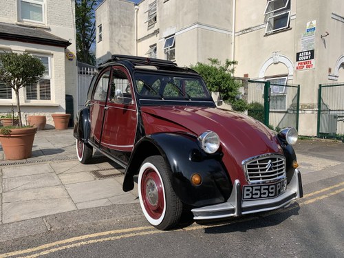 1985 Citroen 2CV the only 4 door and 4 seat convertible SOLD
