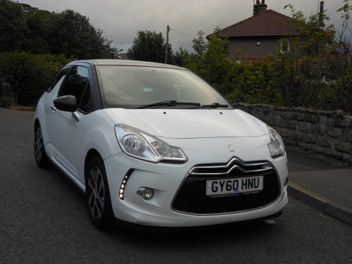 2010 Citroen DS3 1.6HDI 16V DSTYLE 90 + £20 TAX + White SOLD