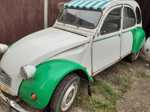 1989 Citroen 2cv Dolly , Green and white For Sale