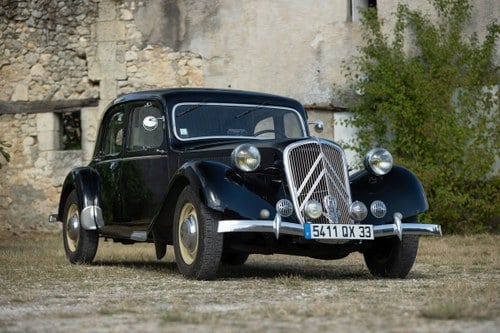 1949 Citroën Traction 15 Six D No reserve For Sale by Auction