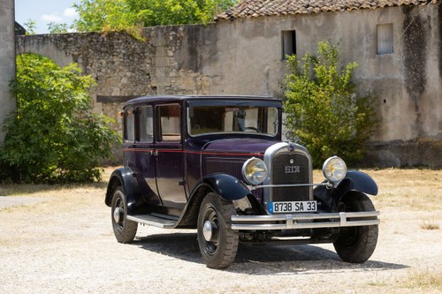 1930 Citroën C6 F Limousine 14CV No reserve For Sale by Auction