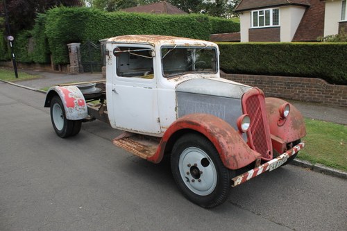 1952 Unique Citroen 23R Chassis Cab, LHD, With Just 10k Miles SOLD