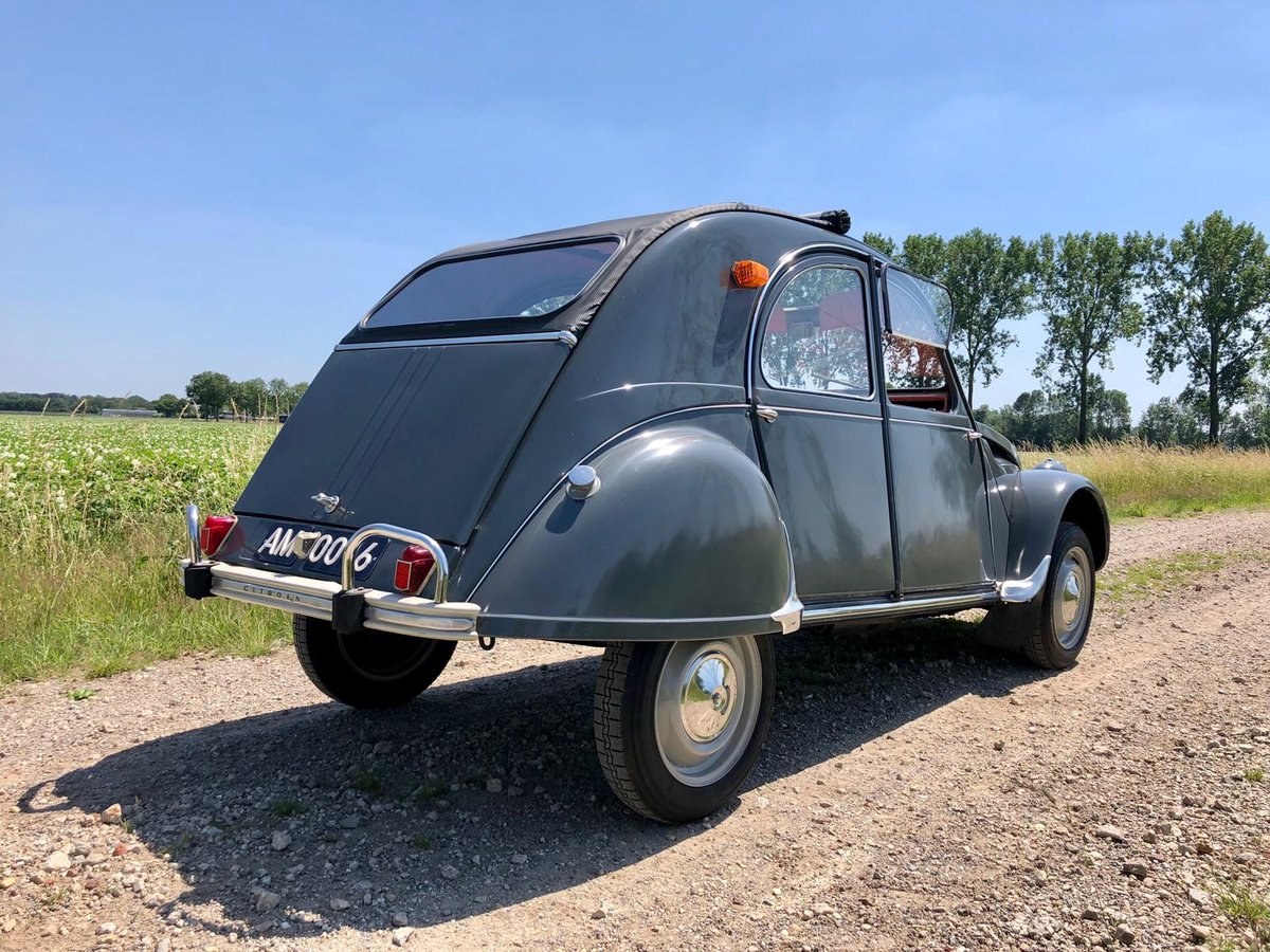 2cv Azam Gris Typhon 09-1963 18pk 425cc 51.640 km, foto 3