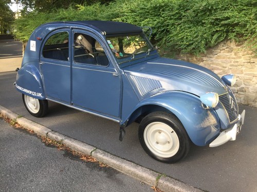 1958 CITROEN 2CV CRINKLE BONNET. VENDUTO