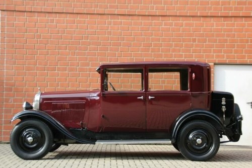 Citroën AC4 viertürige Limousine, 1929 SOLD