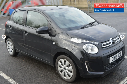 2018 Citroen C1 Feel 12,881 Miles for auction 25th For Sale by Auction
