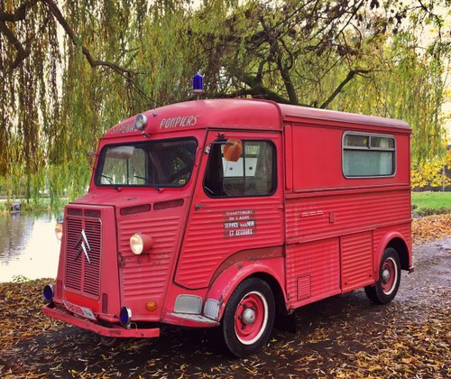 1964 Citroen h/hy van ex 'pompier' camper In vendita