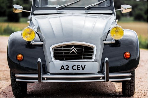 Citroen Number Plate: A2 CEV (Car Not Included) For Sale
