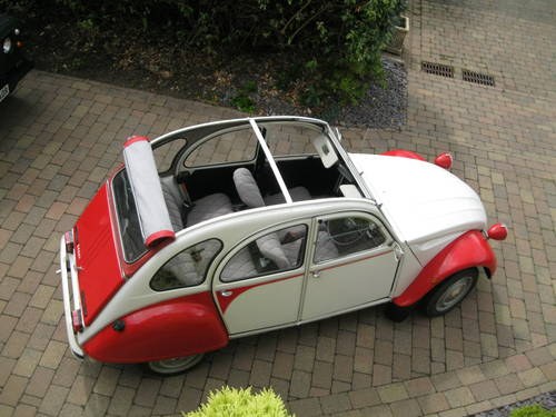 1987 Citroen 2CV Dolly in Red & White & low miles SOLD