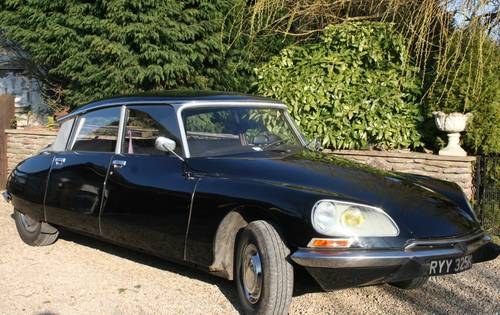 1972  Citroen DS Super 5 speed manual PRICE REDUCED SOLD