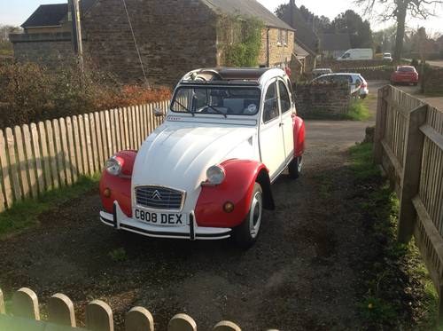 1986 2cv as featured on wheeler dealers SOLD