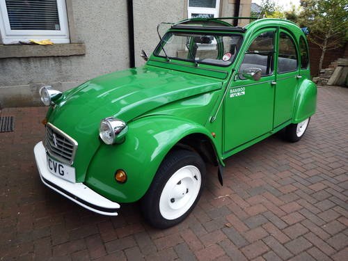 1988 Citroen 2CV Bamboo - low mileage, new chassis etc SOLD