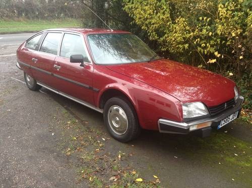 1985 My wonderful Citroen CX Pallas 2.5 ie automatic SOLD