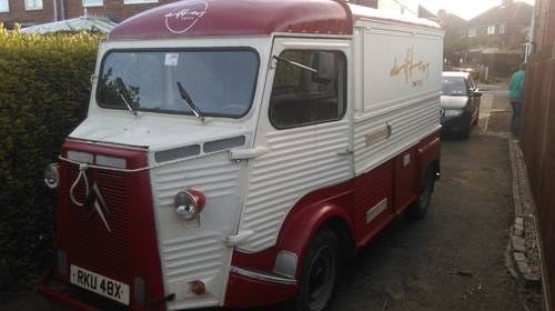 1981 Citroen HY Van Almost Ready For Summer Trade. SOLD