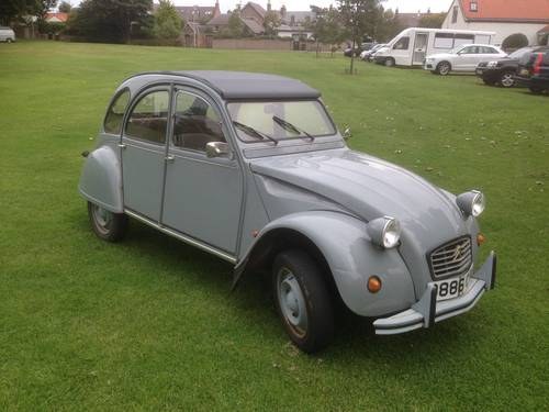 1987 Citroen 2CV with Galvanised chassis SOLD