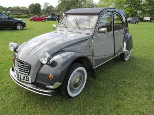 1985 2cv Charleston classic grey  sorry now sold SOLD