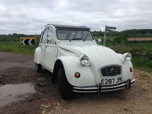 1988 Citroen 2CV excellent  example Galvanised chassis SOLD