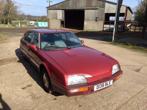 1986 Citroen CX 22 TRS with Long MOT and low mileage For Sale