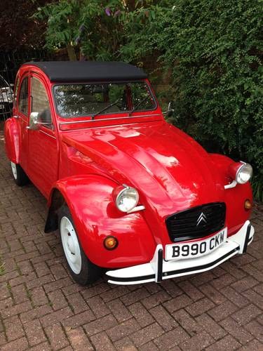 1984 Citroen 2cv low mileage galvanised chassis For Sale