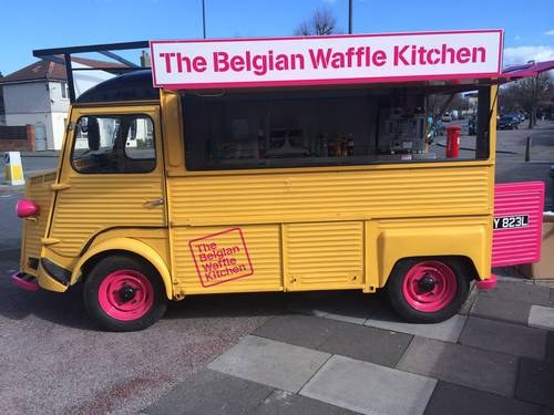 Belgian waffle van In vendita