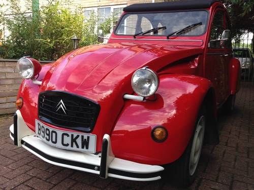1989 Citroen 2CV low mileage galvanised chassis SOLD