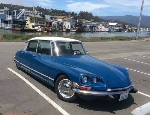 1970 Citroen DS 20 = Fun French Car Auto Blue Rare $38k Kaufen Bei