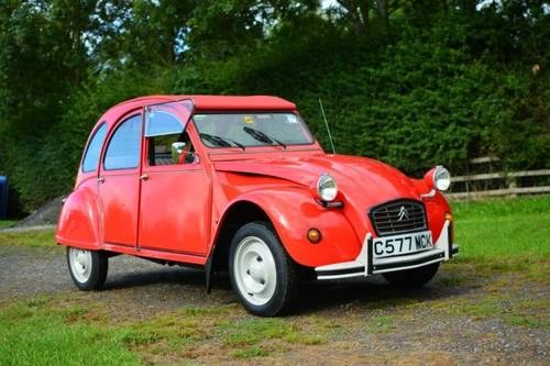 1986 Citroen 2 CV6 Special For Sale by Auction