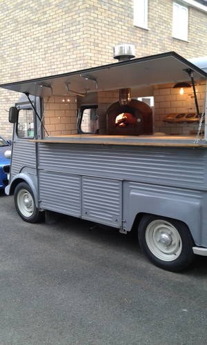 1973 Citroen hy wood fired  Pizza van For Sale