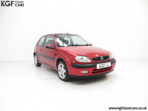 2300 Citroen Saxo VTS with 52,971 Miles and Full Citroen History SOLD