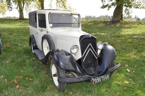 1937 Citroen Rosalie Boulangère 7UB Barnfind condition In vendita all'asta