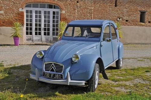 Citroen 2CV AZA 1963 fully restored, first hand car! For Sale by Auction