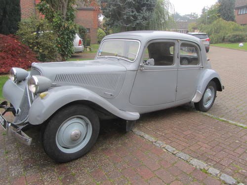 1954 Traction Avant. Mainly unrestored but good runner SOLD