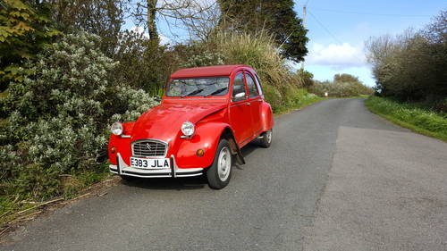 1988 red 2cv special For Sale
