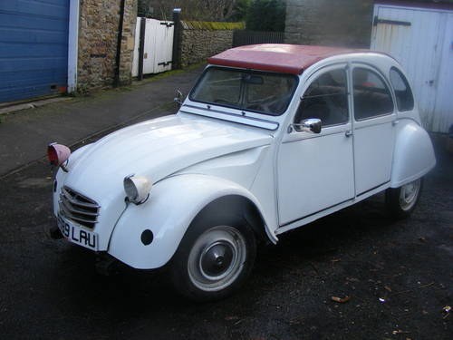 1989 Solid 2CV, Unfinished Project For Sale