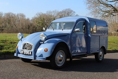 Citroen 2CV AZU Van 1963 - To be auctioned 27-04-18 For Sale by Auction