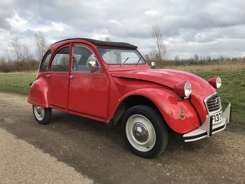 1988 Citroen 2CV on Galvanised chassis SOLD
