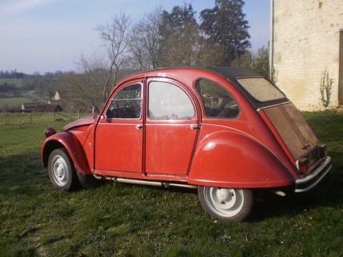 1981 Citroen 2CV LHD in France VERKAUFT