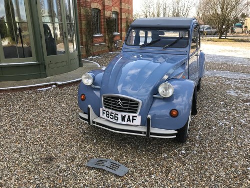 1989 CITROEN 2CV6 SPECIAL BEAUTIFUL FRENCH BLUE For Sale
