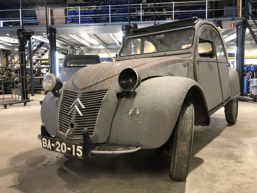1953 2cv Type A 9HP 375 cc | project For Sale