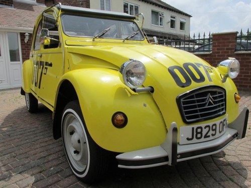 1992 Citroen 2cv ( for your eyes only ) special edition SOLD