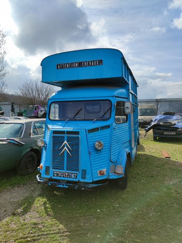 1971 Classic French Citroen Hy High Top Van Chevaux LHD RARE For Sale