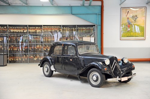 1950 Citroën Traction 11 BL For Sale by Auction