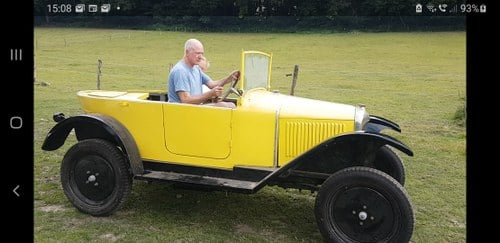 1923 Citroen 5CV C3 Cloverleaf trefle torpedo VENDU