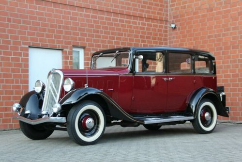 1933 Citroën Rosalie, Sold VERKAUFT
