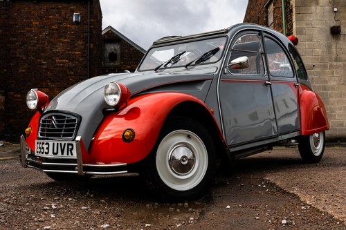1987 Citroen 2CV6 Red & Grey Dolly For Sale