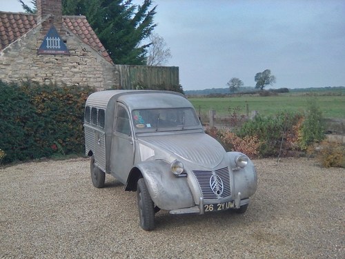 1952 Citroen 2cv AU van - EARLIEST EXAMPLE IN THE UK VENDIDO