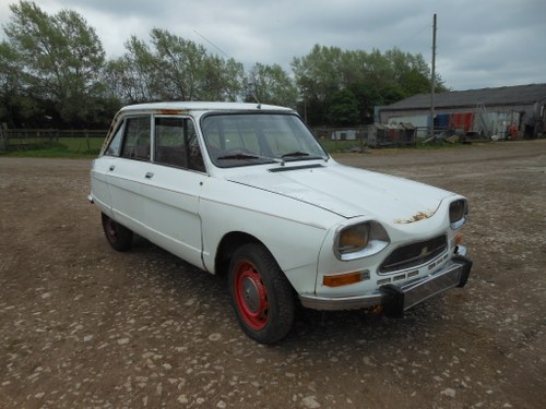 1974 Citroen ami super restoration project rare rhd gs 2cv dyane For Sale