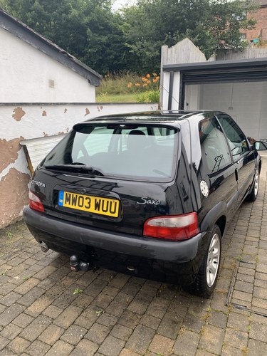 2003 Citroen Saxo VTR with bike hitch - bike rack extra SOLD For Sale