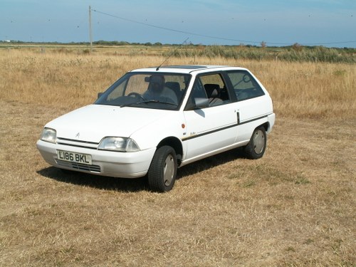 1993 Citroen ax 1.1i echo (rare 1.1i model with 5 speed gearbox) For Sale
