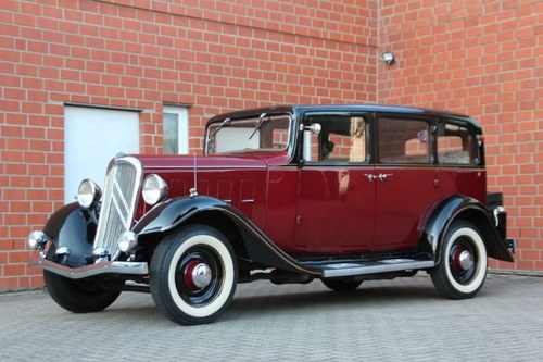 1936 Citroën Rosalie 11UA, Sechssitzer, TÜV u. H-Kennzeichen SOLD